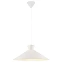 Pendelarmatuur DIAL 45 E27 IP20, wit 