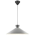 Pendelarmatuur DIAL 45 E27 IP20, grijs 