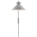 Nordlux Wandarmatuur DIAL E27 IP20, grijs 