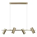 Nordlux Pendelarmatuur ALANIS 4-vlams GU10 IP20, mat, messing 