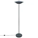 Staande lamp BRETAGNE G9 IP20, grijs, messing geborsteld 