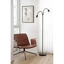 Nordlux Staande lamp EXPLORE DOUBLE GU10, zwart 