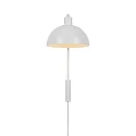 Wandarmatuur ELLEN 20 E14 IP20, wit mat dimbaar
