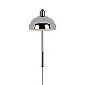 Wandarmatuur ELLEN 20 E14 IP20, chroom, glanzend dimbaar