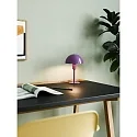 Nordlux Tafelarmatuur ELLEN MINI halfrond, met Schakelaar, met Lamphouder E14 IP20, glanzend, paars 