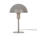 Tafelarmatuur ELLEN MINI halfrond, met Schakelaar, met Lamphouder E14 IP20, lichtbruin, mat 