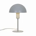 Tafelarmatuur ELLEN MINI halfrond, met Schakelaar, met Lamphouder E14 IP20, grijs, mat 