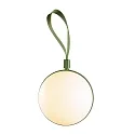 Battery lamp BRING TO-GO 12 with sensor, with USB connection, with tape IP54, green, white dimmable