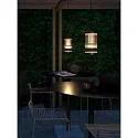 Nordlux Pendelarmatuur voor buiten COUPAR met diffuser E27 IP33, zwart mat dimbaar