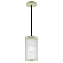 Nordlux Pendelarmatuur voor buiten COUPAR met diffuser E27 IP33, mat, zand dimbaar