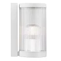 Nordlux Wandarmatuur voor buitenshuis COUPAR met diffuser E27 IP54, wit mat dimbaar