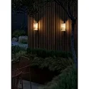Nordlux Wandarmatuur voor buitenshuis COUPAR met diffuser E27 IP54, wit mat dimbaar