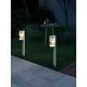 Nordlux Staande armatuur voor buiten COUPAR met diffuser E27 IP54, mat, zand dimbaar