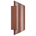 Nordlux Wandarmatuur voor buitenshuis NICO ROUND 22 up down, cilindrisch GU10 IP54, roest dimbaar