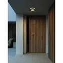 Nordlux Wandarmatuur voor buitenshuis OLIVER ROUND IP54, zwart 
