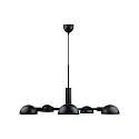 design for the people by Nordlux Pendelarmatuur NOMI 5-vlams E14 IP20, zwart mat 
