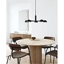 design for the people by Nordlux Pendelarmatuur NOMI 5-vlams E14 IP20, zwart mat 
