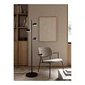 design for the people by Nordlux Staande lamp NOMI E14 IP20, zwart mat 