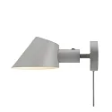 design for the people by Nordlux Wandarmatuur STAY SHORT E27 IP20, grijs 