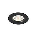 Nordlux Downlight FREMONT set van 3 IP65, zwart dimbaar