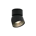 Nordlux Plafondarmatuur PITCHER GU10 IP20, zwart dimbaar