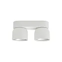 Nordlux Plafondarmatuur PITCHER 2-vlams GU10 IP20, wit dimbaar