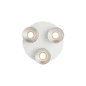 Nordlux Plafondarmatuur PITCHER 3-vlams GU10 IP20, wit dimbaar