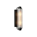 Wandarmatuur NIMAL E14 IP44, zwart dimbaar