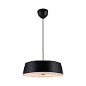 Nordlux Pendelarmatuur CLASI 45 E27 IP20, zwart mat dimbaar