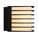 Nordlux Wandarmatuur voor buitenshuis FLUCTUS 13 E27 IP44, zwart mat, wit 