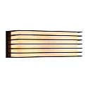 Nordlux Wandarmatuur voor buitenshuis FLUCTUS 28 E27 IP44, zwart mat, wit 