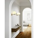 design for the people by Nordlux Wandarmatuur SHAPES E14 IP20, messing gepolijst 