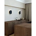 design for the people by Nordlux Wandarmatuur SPARGO E27 IP20, mat, messing, zwart 