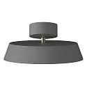 design for the people by Nordlux Plafondarmatuur KAITO 2 DIM IP20, grijs dimbaar