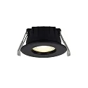 Downlight ROSALEE IP65/IP20, zwart dimbaar