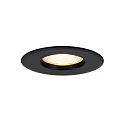 Downlight ROSALEE IP65/IP20, zwart dimbaar