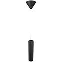 Nordlux pendant luminaire TILO 1 flame, round GU10 IP20, black dimmable