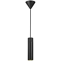 Nordlux pendant luminaire TILO 1 flame, round GU10 IP20, black dimmable