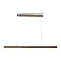 Nordlux pendant luminaire ILGAS IP20, dark brown dimmable