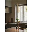 Pendelarmatuur VICO GU10 IP20, beige dimbaar