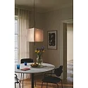Nordlux Pendelarmatuur TINTO E27 IP20, zwart dimbaar