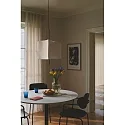 Nordlux Pendelarmatuur TINTO E27 IP20, zwart dimbaar