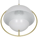 Nordlux Pendelarmatuur TAVIA E27 IP20, wit dimbaar