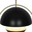 Nordlux Pendelarmatuur TAVIA E27 IP20, zwart dimbaar