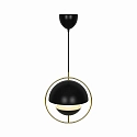 Nordlux Pendelarmatuur TAVIA E27 IP20, zwart dimbaar