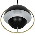 Nordlux Pendelarmatuur TAVIA E27 IP20, zwart dimbaar
