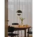 Nordlux Pendelarmatuur TAVIA E27 IP20, zwart dimbaar