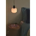 Nordlux Pendelarmatuur MILFORD MINI E14 IP20, zwart dimbaar