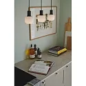 Nordlux pendant luminaire MILFORD MINI 3 flames E14 IP20, black dimmable