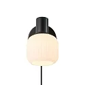 Nordlux wall luminaire MILFORD MINI E14 IP20, black 